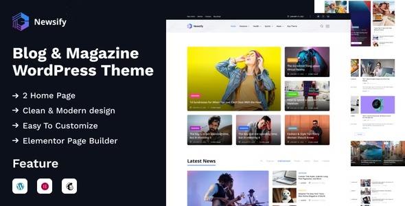 free download Newsify - Modern Magazine WordPress Theme nulled