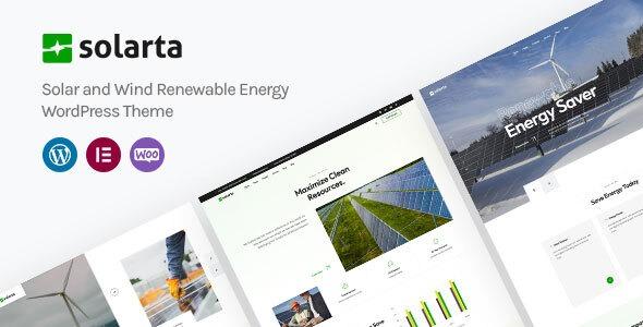 free download Solarta Solar and Renewable Energy WordPress Theme + RTL nulled