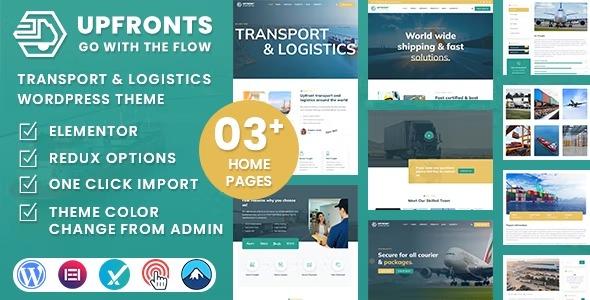 free download Upfronts - Transport and Logistics WordPress Theme nulled