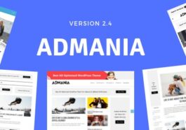 Admania Nulled Adsense WordPress Theme With Gutenberg Compatibility Free Download