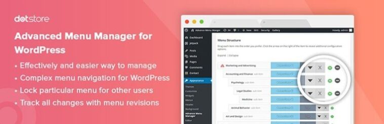 Advance Menu Manager for WordPress Nulled [Thedotstore] Free Download