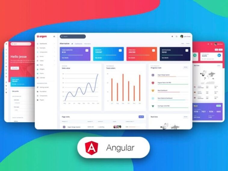 Argon Dashboard PRO Angular Nulled Free Download