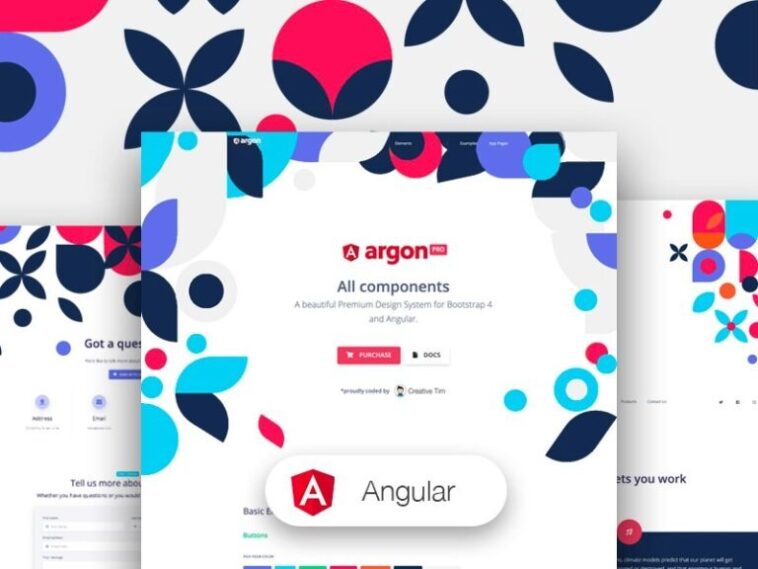 Argon Design System PRO Angular Nulled Free Download