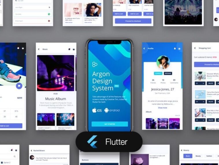 Argon PRO Flutter Nulled Free Download