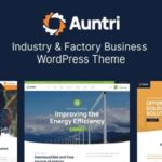 Auntri Nulled Industry & Factory WordPress Theme Free Download