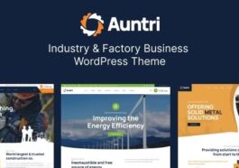 Auntri Nulled Industry & Factory WordPress Theme Free Download