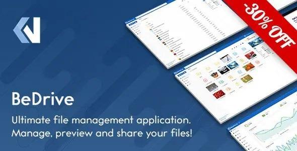 BeDrive Mobile App File Sharing and Cloud Storage Nulled Free Download