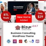 Bizup Business Consulting WordPress Theme Nulled Free Download