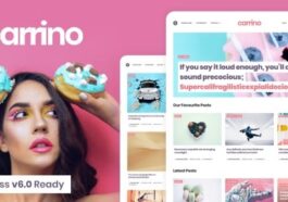 Carrino Nulled An Exciting Gutenberg Blog Theme Free Download