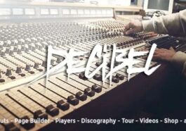 Decibel Professional Music WordPress Theme Nulled Free Download