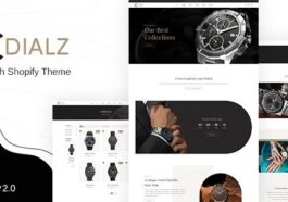 Dialz Nulled Watch Store Shopify Theme Free Download