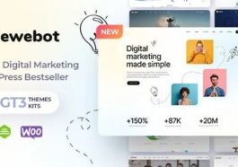 Ewebot SEO Digital Marketing Agency Nulled Free Download