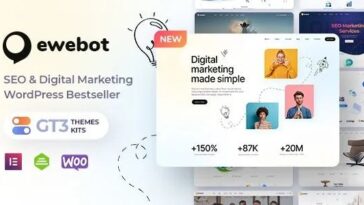 Ewebot SEO Digital Marketing Agency Nulled Free Download