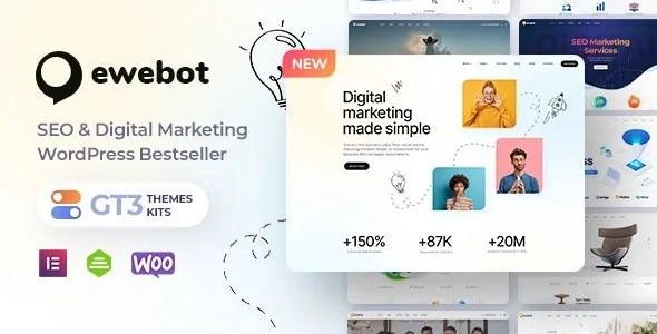 Ewebot SEO Digital Marketing Agency Nulled Free Download