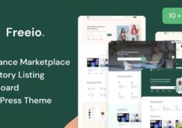 Freeio Nulled Freelance Marketplace WordPress Theme Free Download