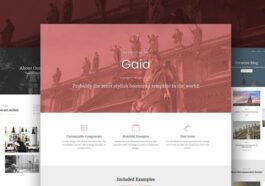 Gaia Bootstrap Template Pro Nulled Free Download