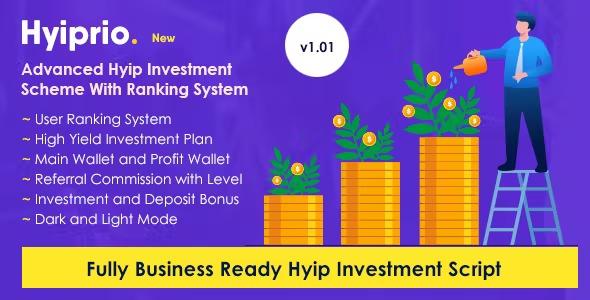 Hyip Rio Nulled Advanced Hyip Investment Scheme With Ranking System Free Download