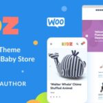 KIDZ Baby Shop & Kids Store WordPress WooCommerce Theme Nulled Free Download