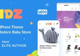 KIDZ Baby Shop & Kids Store WordPress WooCommerce Theme Nulled Free Download