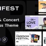 Lunfest Nulled Festival & Concert WordPress Theme Free Download