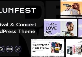 Lunfest Nulled Festival & Concert WordPress Theme Free Download