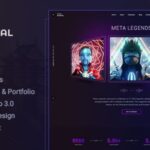 MetaPortal NFT Portfolio WordPress Theme Nulled Free Download