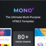 Mono Creative Multipurpose HTML5 Template Nulled Free Download