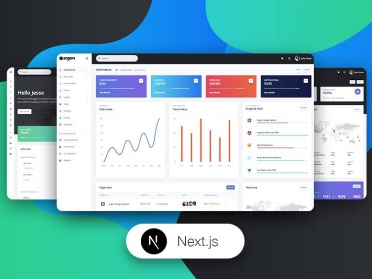 NextJS Argon Dashboard PRO Nulled Free Download