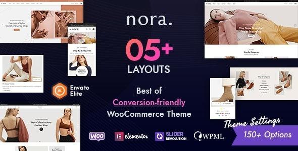 Nora WooCommerce Theme for eCommerce Stores Nulled Free Download