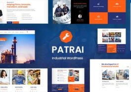 Patrai Industry Nulled Industrial Manufacturer Free Download