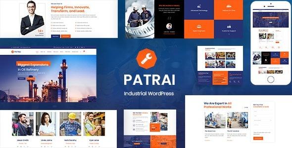 Patrai Industry Nulled Industrial Manufacturer Free Download