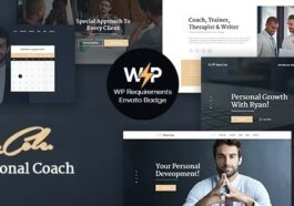 R.Cole Nulled Life & Business Coaching WordPress Theme Free Download