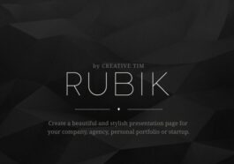 Rubik Presentation Page Nulled Free Download