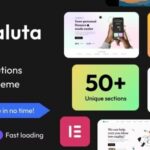 Saluta Nulled SaaS & IT Solutions WordPress Theme Free Download