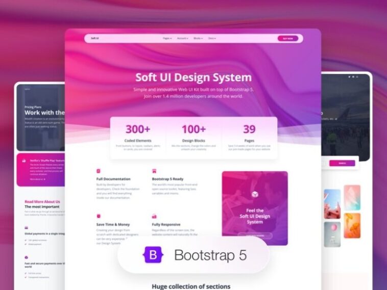 Soft UI Design System PRO Nulled Free Download