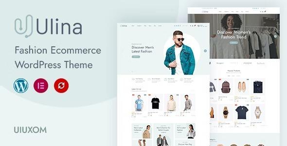 Ulina Nulled Fashion Ecommerce Responsive WordPress Theme Free Download