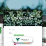 Vue Material Kit PRO BS4 Nulled Free Download