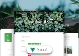 Vue Material Kit PRO BS4 Nulled Free Download