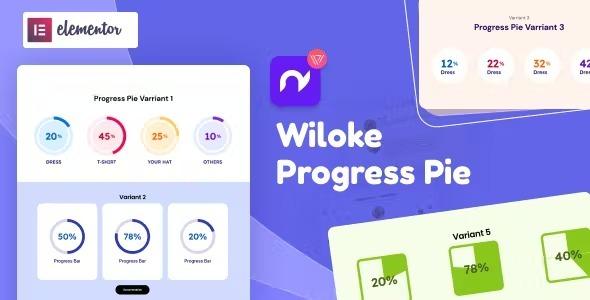 Wiloke Progress Pie for Elementor Nulled Free Download