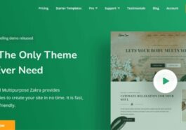 Zakra Theme Pro (Pro Plus Plan Pro Addon + Companion Elementor Addon) Nulled Free Download