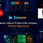 Zmovo Nulled Online Movie Video And TV Show HTML Bootstrap 4 Template Free Download