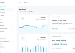 Craft Nulled Bootstrap 5 Admin Dashboard Template Free Download