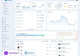 Falcon Nulled Admin Dashboard & WebApp Template React Free Download