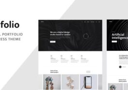 Minfolio Nulled Minimal Portfolio WordPress Theme Free Download