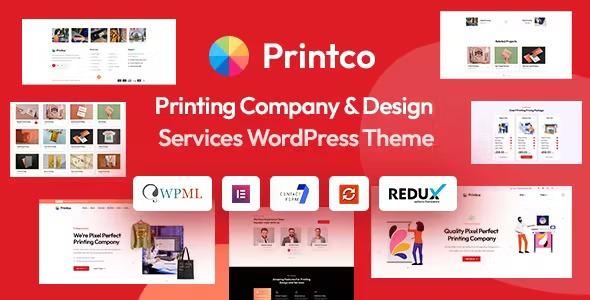 Printco Nulled Printing Services WordPress Theme Free Download