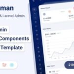 Rocketman Nulled Tailwind CSS React 18+, Vuejs 3, HTML & Laravel 9 Admin Dashboard Template Free Download