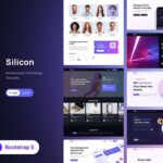 Silicon Nulled Business Technology Template UI Kit Free Download