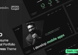 Cvio Personal Portfolio WordPress Theme Nulled Free Download