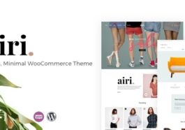 Airi Clean, Minimal WooCommerce Theme Nulled Free Download