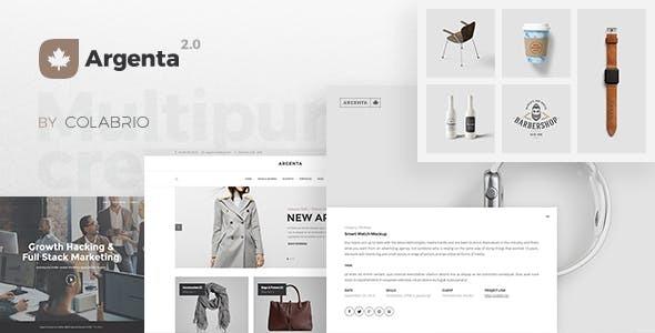 Argenta Creative Multipurpose WordPress Theme Nulled Free Download